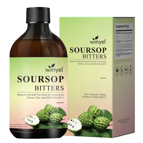 Organic Soursop Bitters – Detox with Black Seed & Ginger