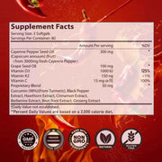 WINYEL Cayenne Pepper 12-in-1 Botanical Softgels – 240 Count