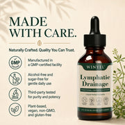 WINYEL Lymphatic Support Drops – 8-Botanical Formula, 60 Servings