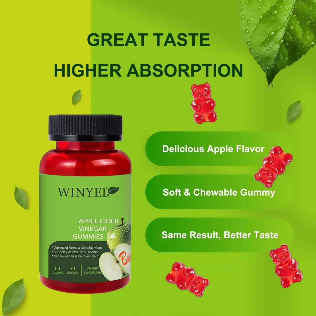 Apple Cider Vinegar Gummies – Gut Health & Energy
