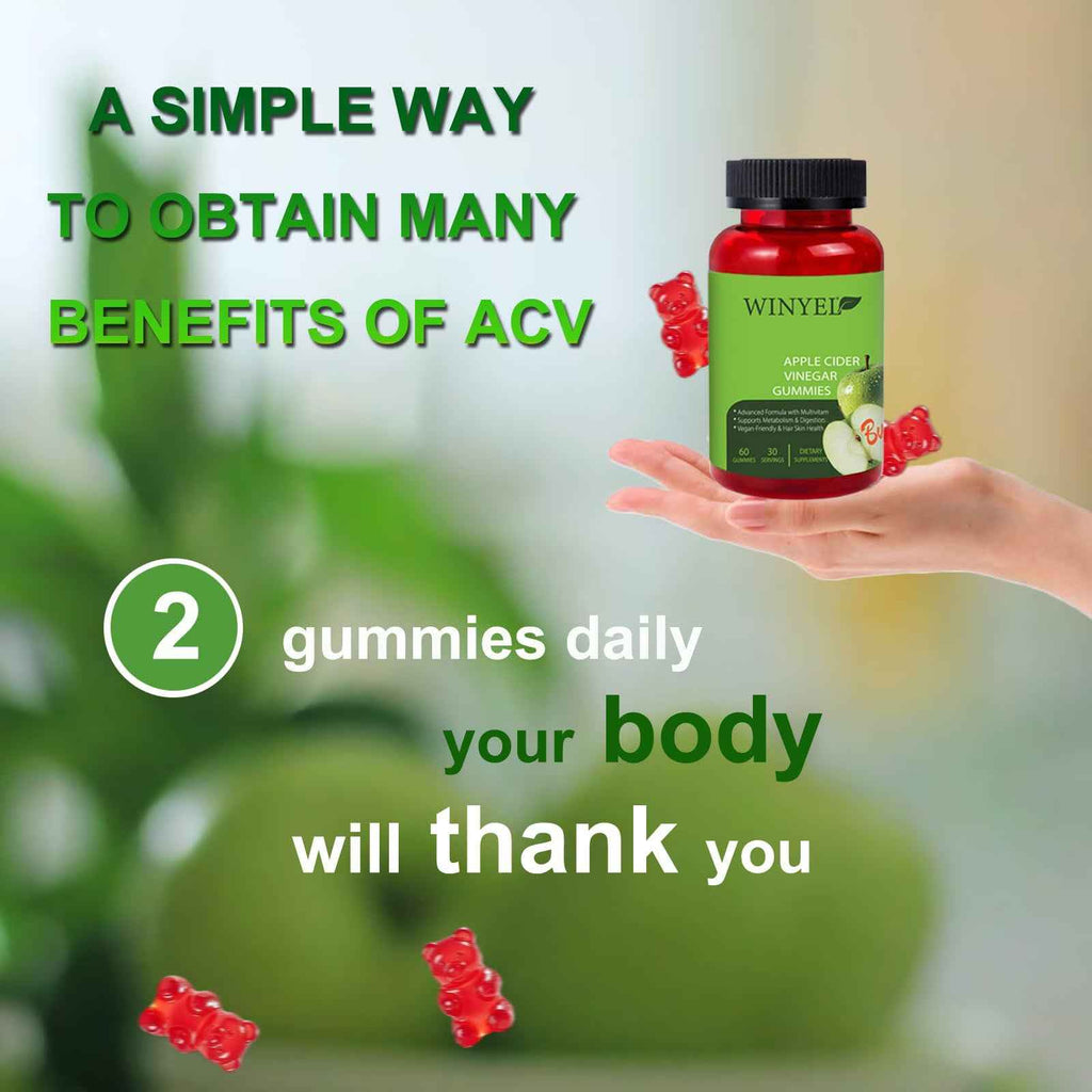 Apple Cider Vinegar Gummies – Gut Health & Energy