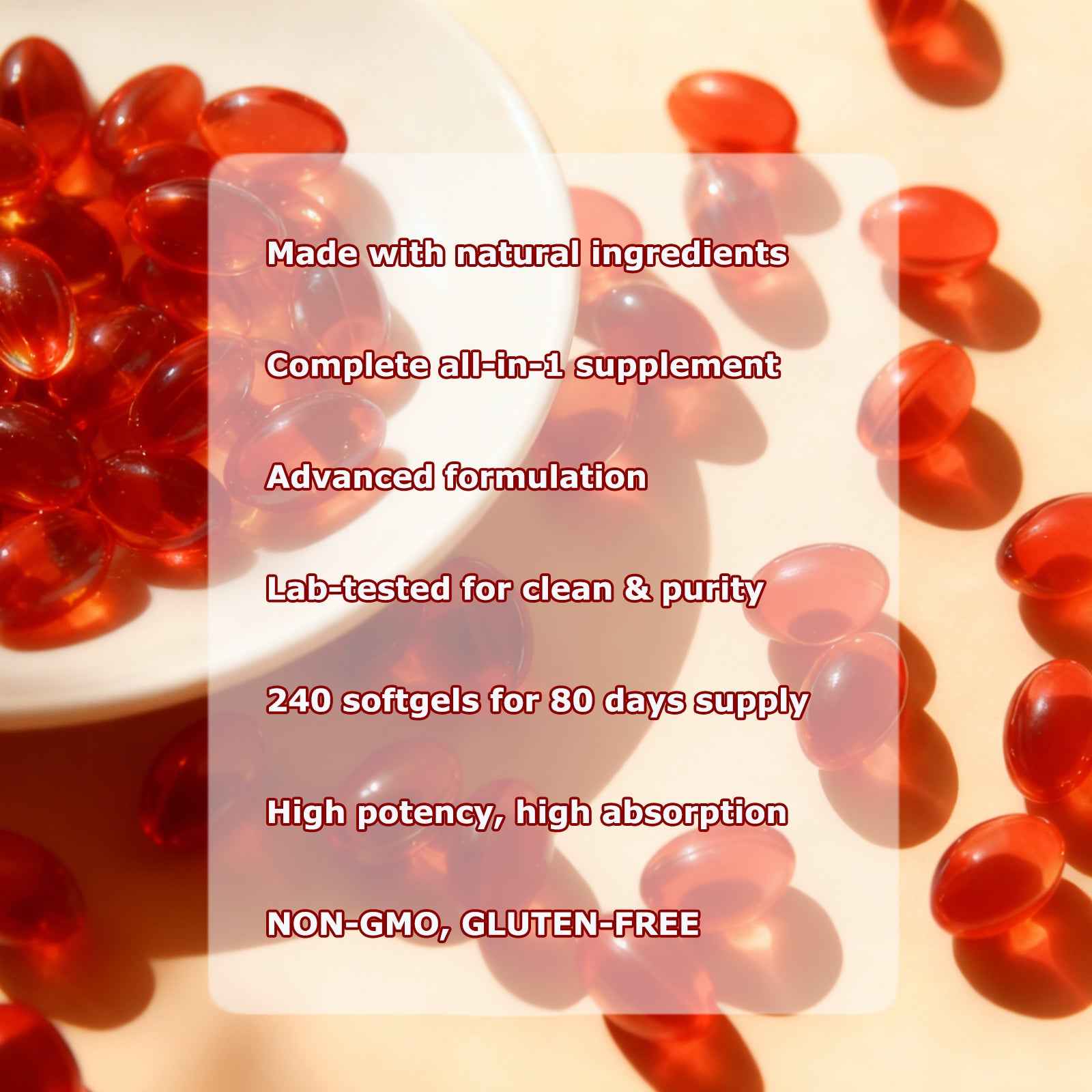 Cayenne Pepper 12-in-1 Softgels – Heart & Vein Support