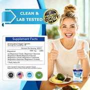 Complexe de Magnésium 1000mg – Mélange 8-en-1, 90 Gélules